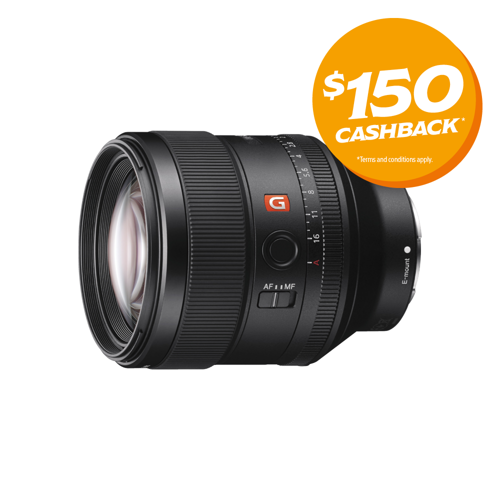 FE 85mm F1.4 GM Lens | Bonus $150 Cashback