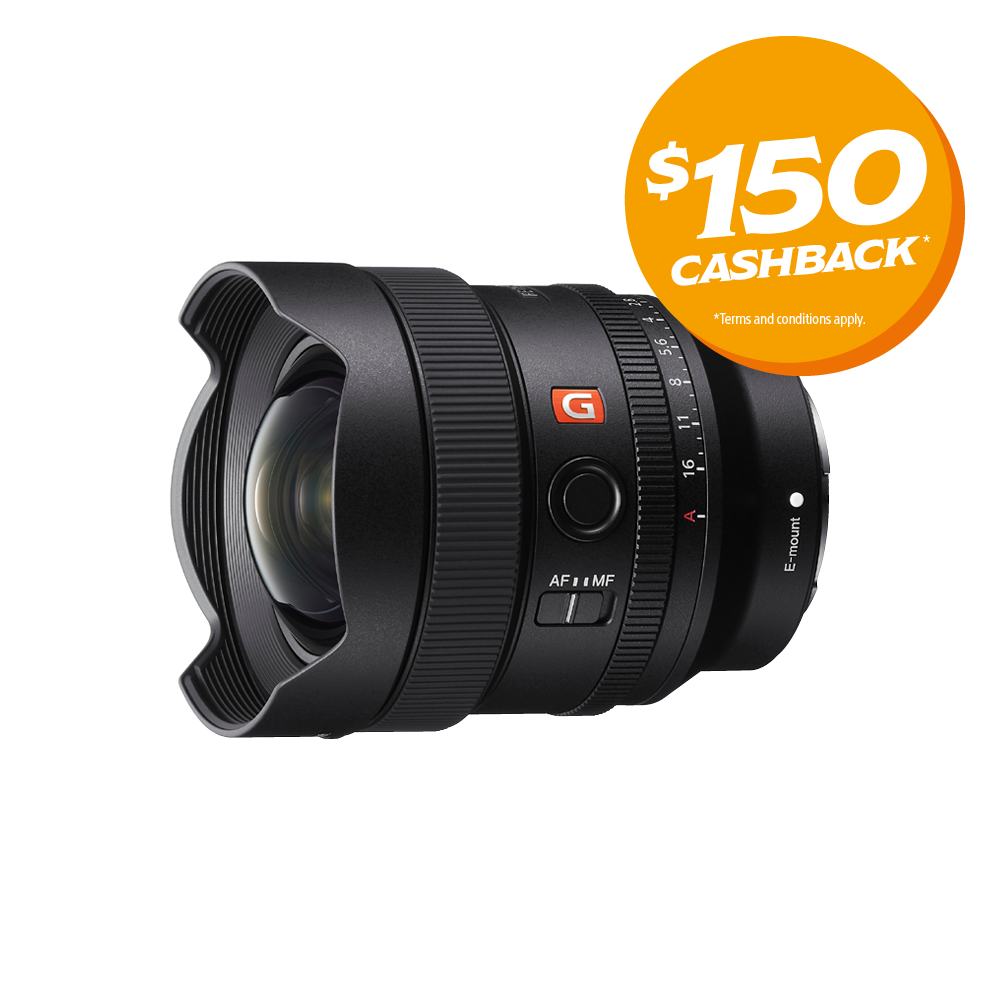 FE 14mm F1.8 GM Lens | Bonus $150 Cashback